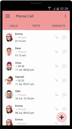 Calls List